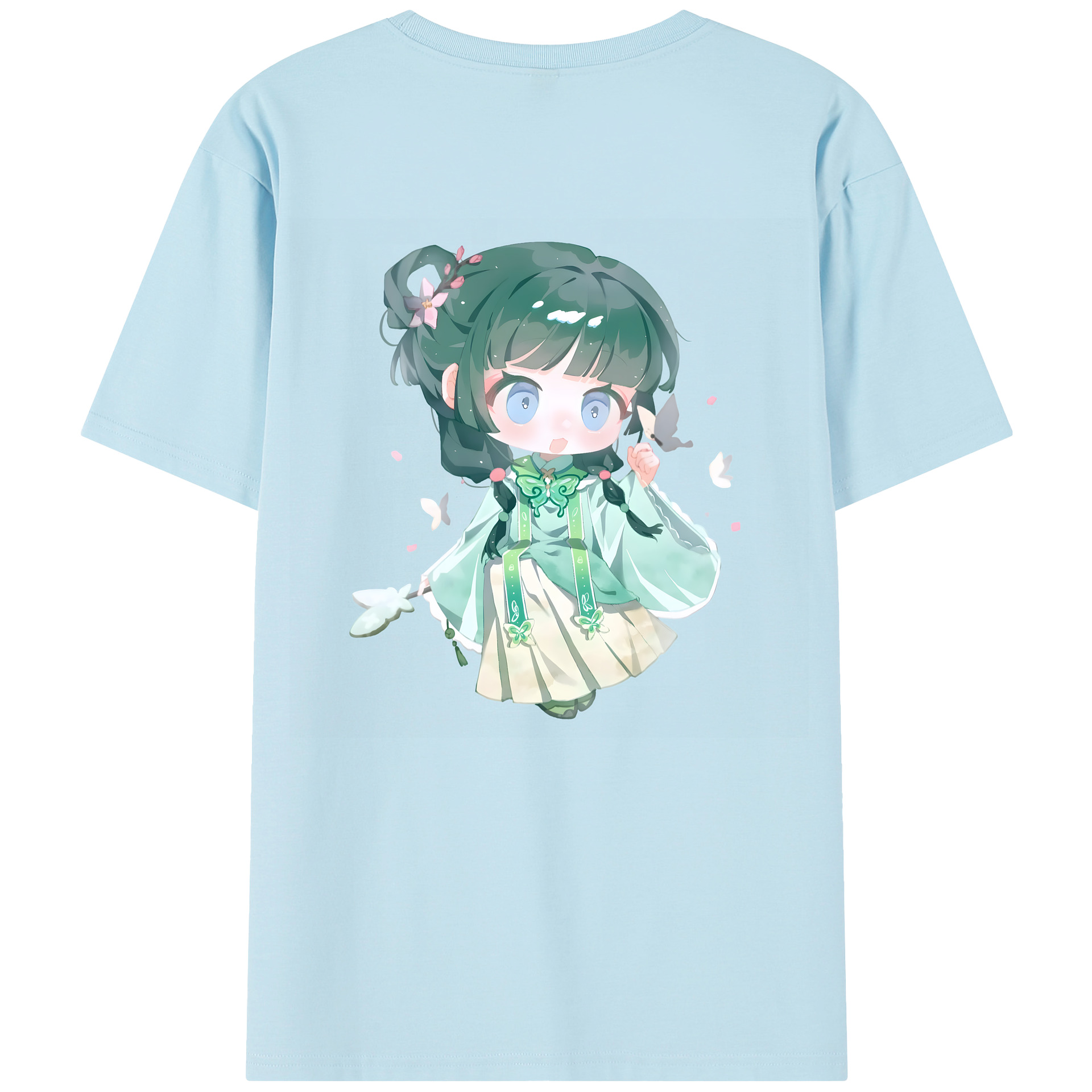 （画像用） 薬屋のひとりごと The Apothecary Diaries 綿100％半袖Tシャツ（背面プリント）